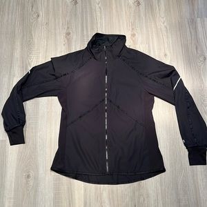 Champion Women’s Windbreaker in Black, Size Medium